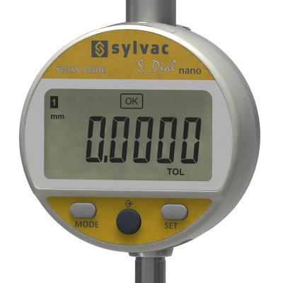 SYLVAC Digital mätklocka S_Dial WORK NANO 25,0 x 0,0001 mm IP54 (805.5506)